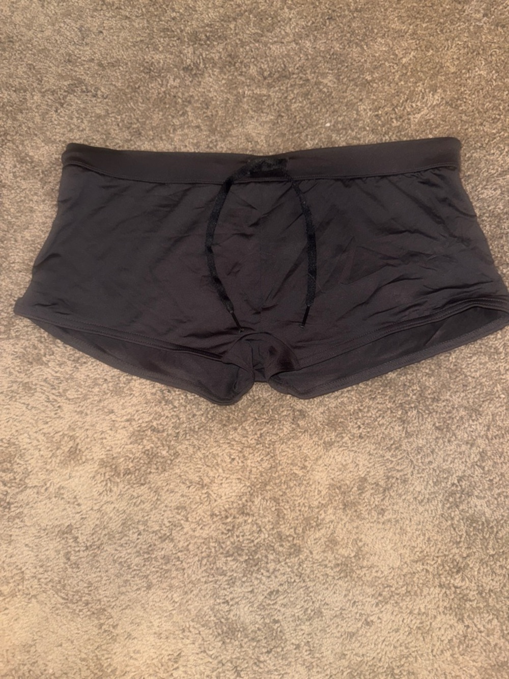 H&M black swim shorts